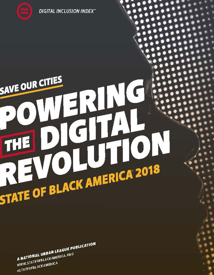 Equality Index  2018 Digital Inclusion - Black White